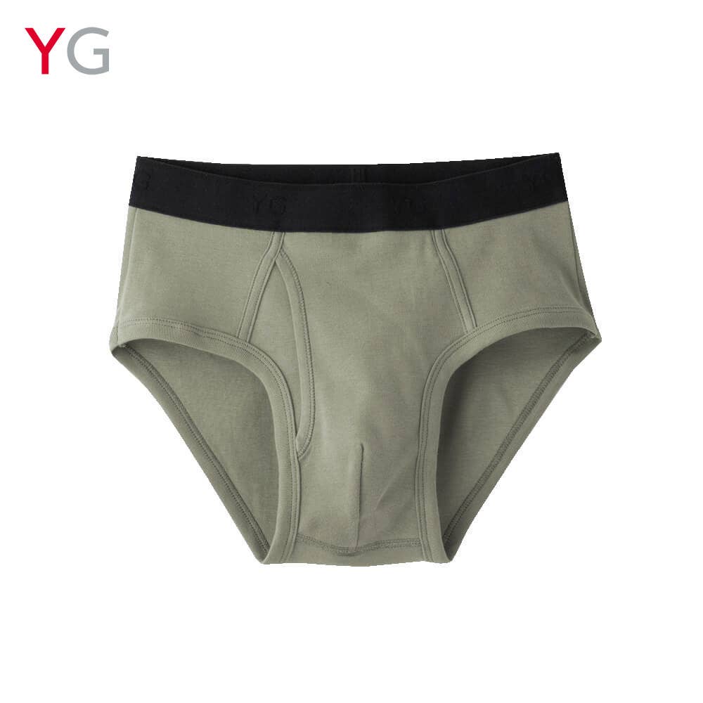 【綿100%】セミビキニブリーフ(前あき)